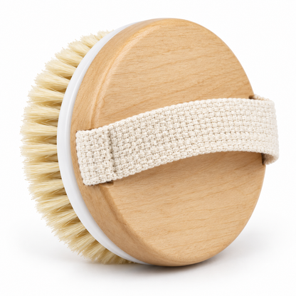 Palm Body Brush with Hand Strap